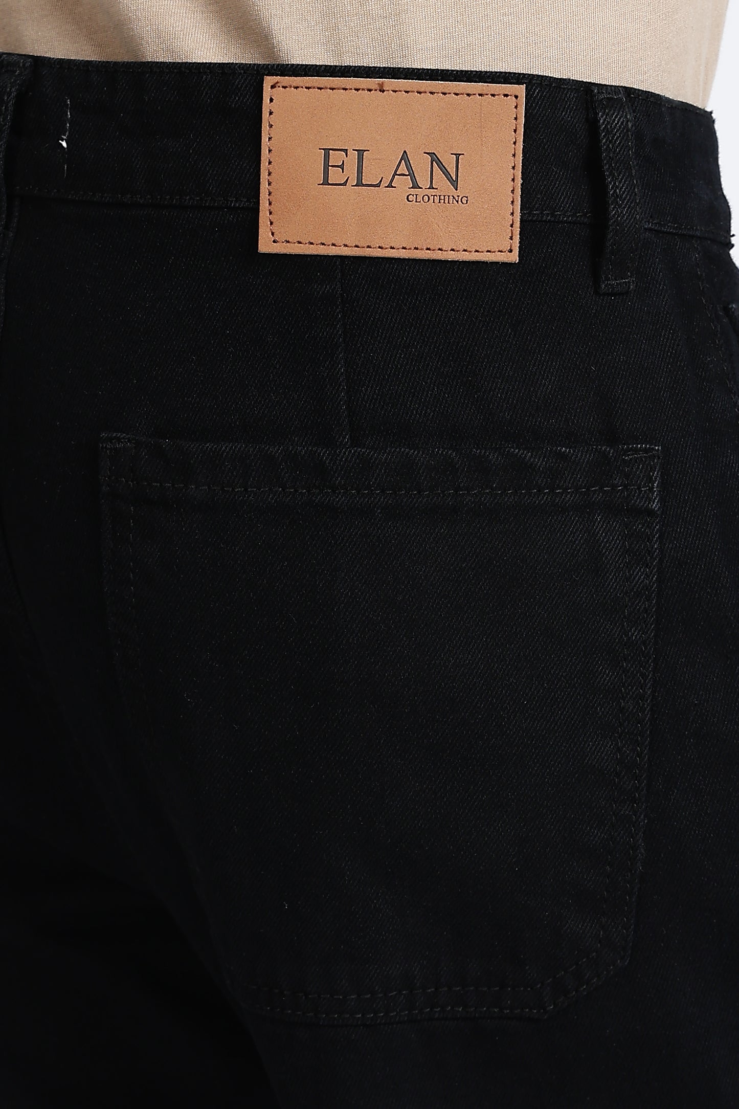 Mom Fit Classic Black Denim Jeans