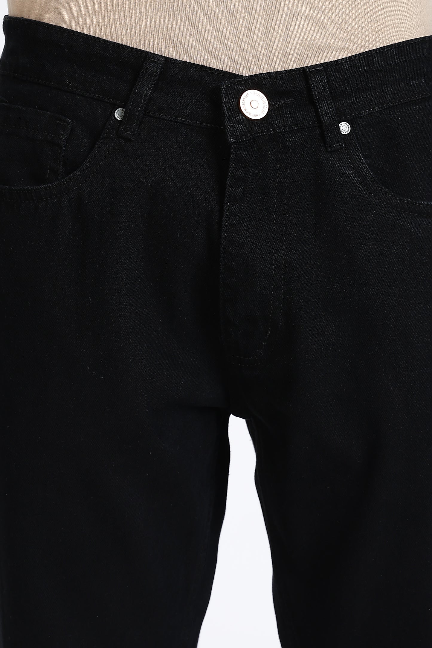 Mom Fit Classic Black Denim Jeans