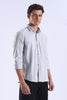 Regular Fit Light Blue Vertical Stripe Shirt