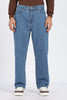 Mid Blue Straight Fit Denim Jeans