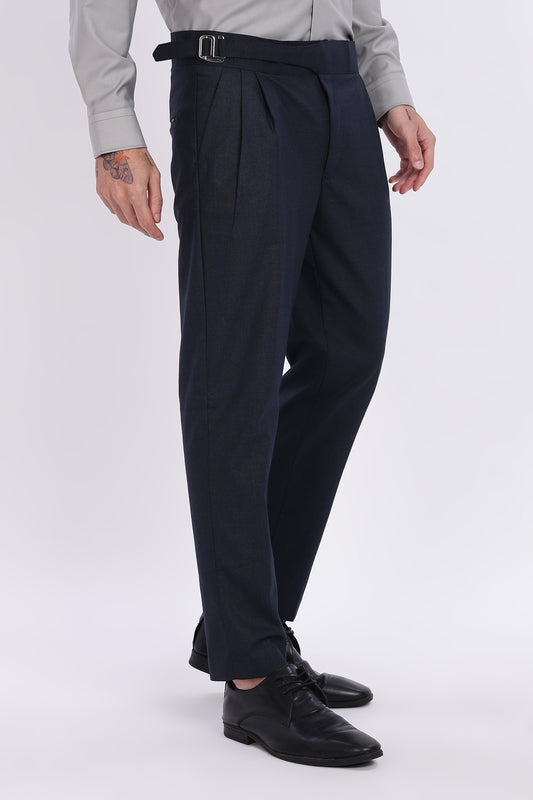 Navy Italian Gurkha Trouser