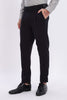 Regular Fit Carbon Black Armani Gurkha Pants