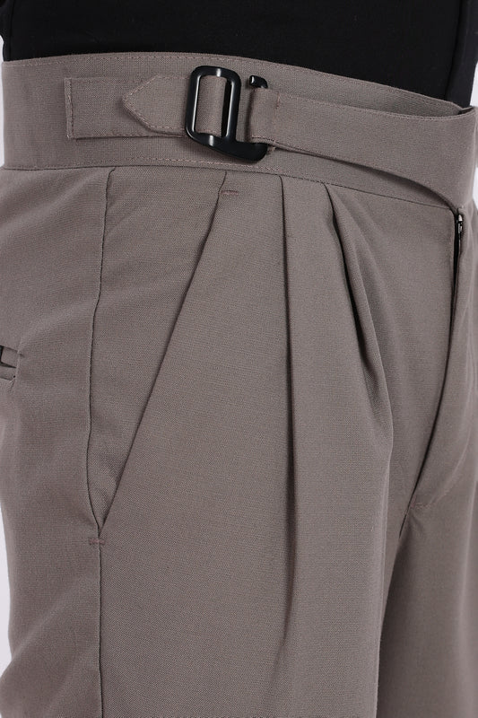Taupe Italian Gurkha Trouser