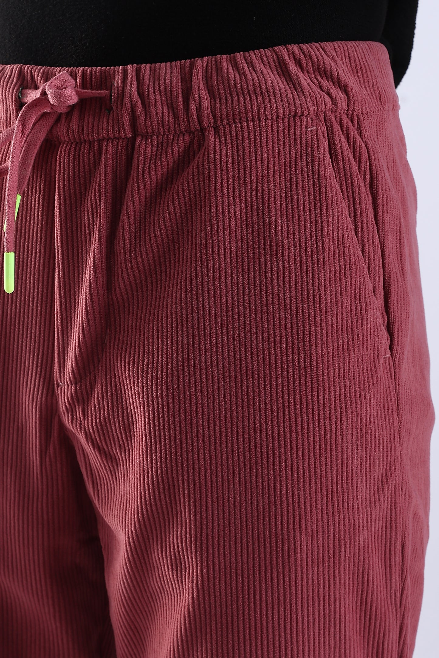 Regular Fit Corduroy Pink Trouser