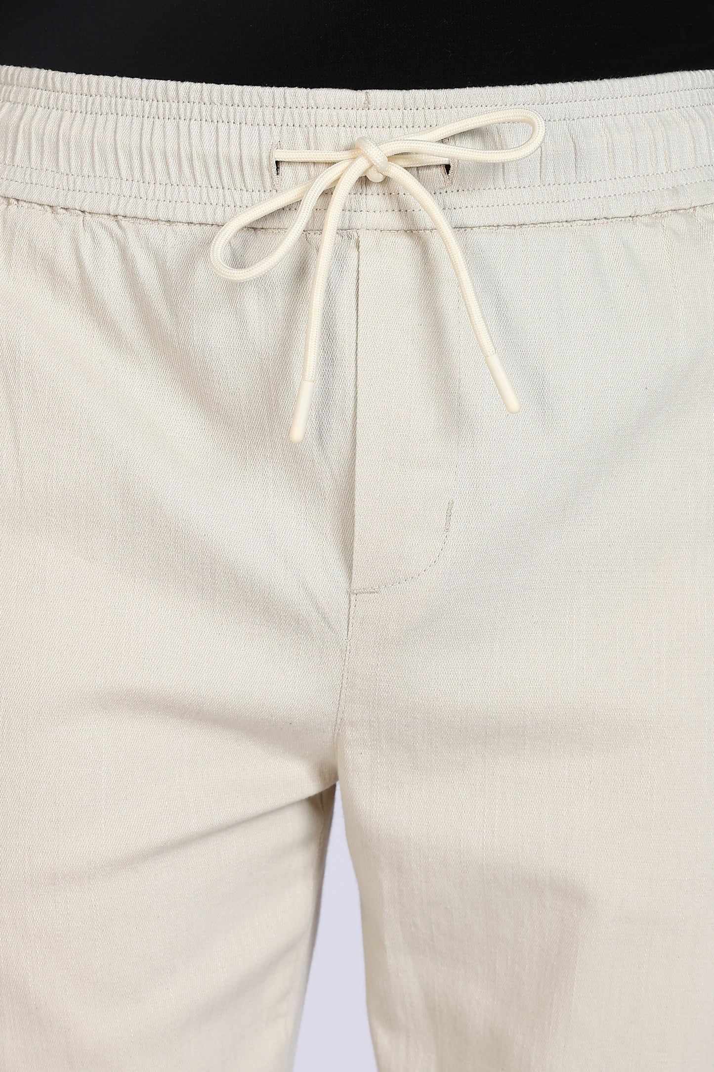 Slim Fit Six Pocket Beige Cargos