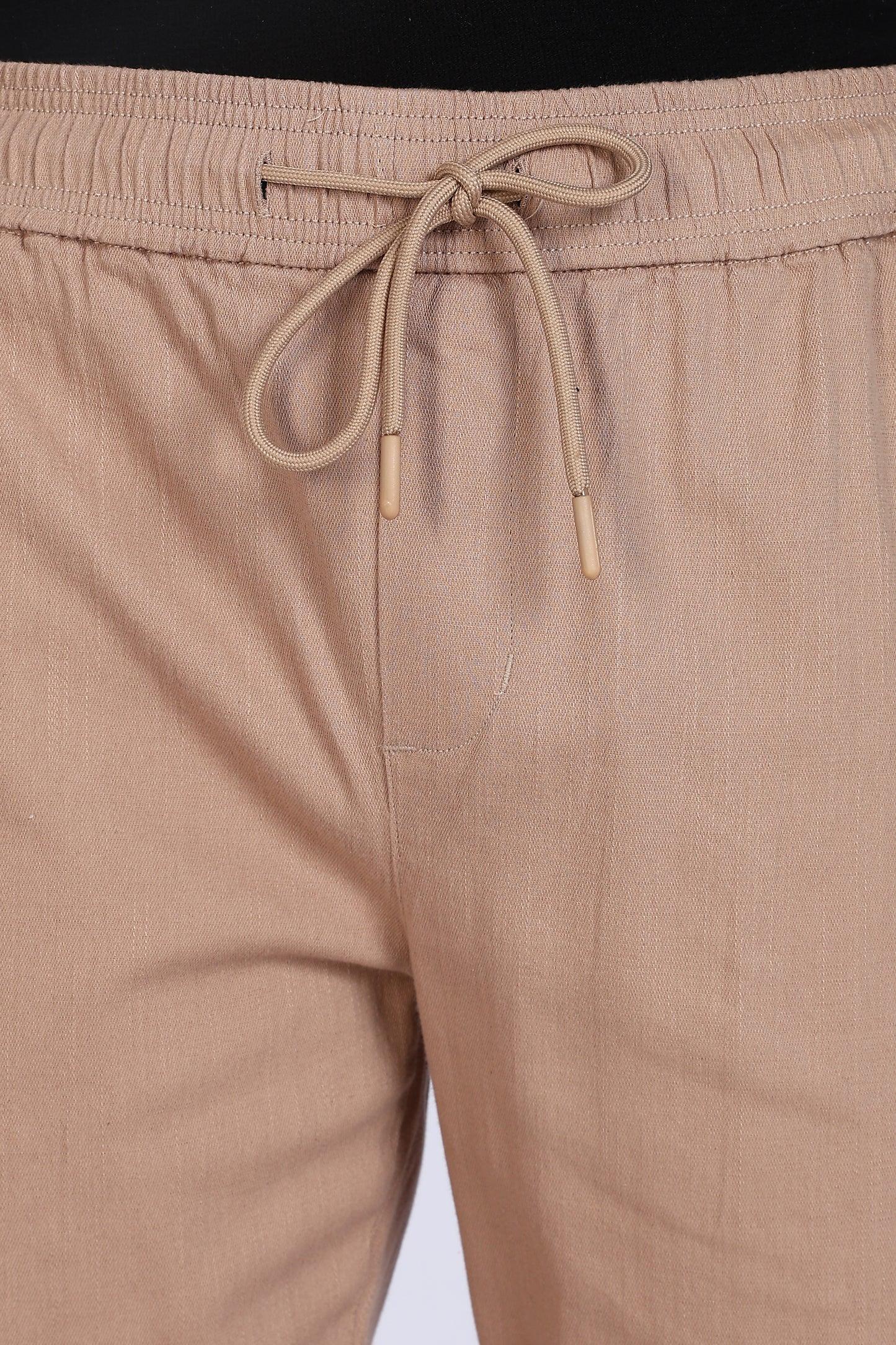 Beige Slim Fit Cargo Trouser