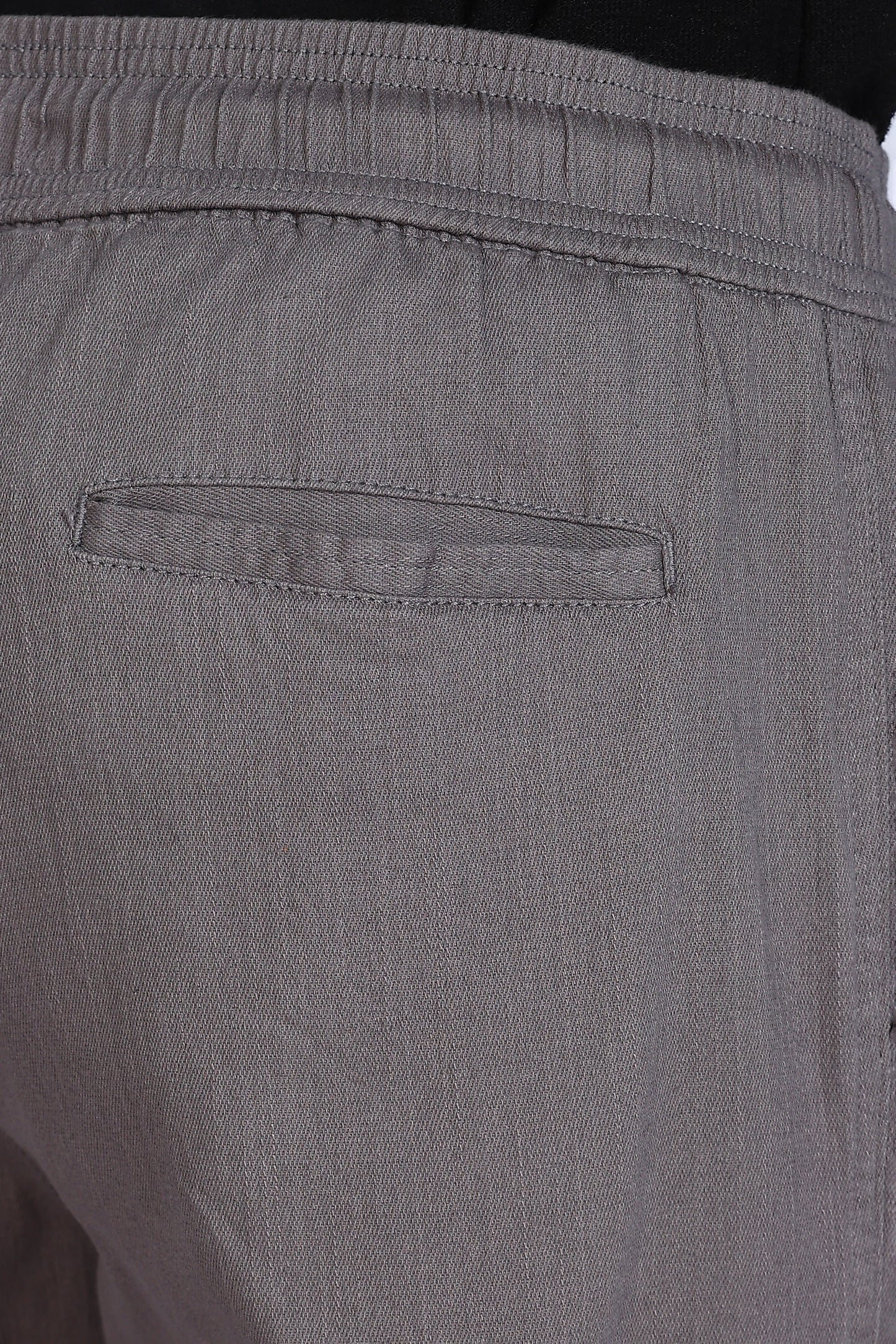 Slim Fit Six Pocket Grey Cargos