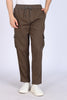 Slim Fit Six Pocket Brown Cargos