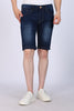 Slim Fit Dark Blue Denim Shorts
