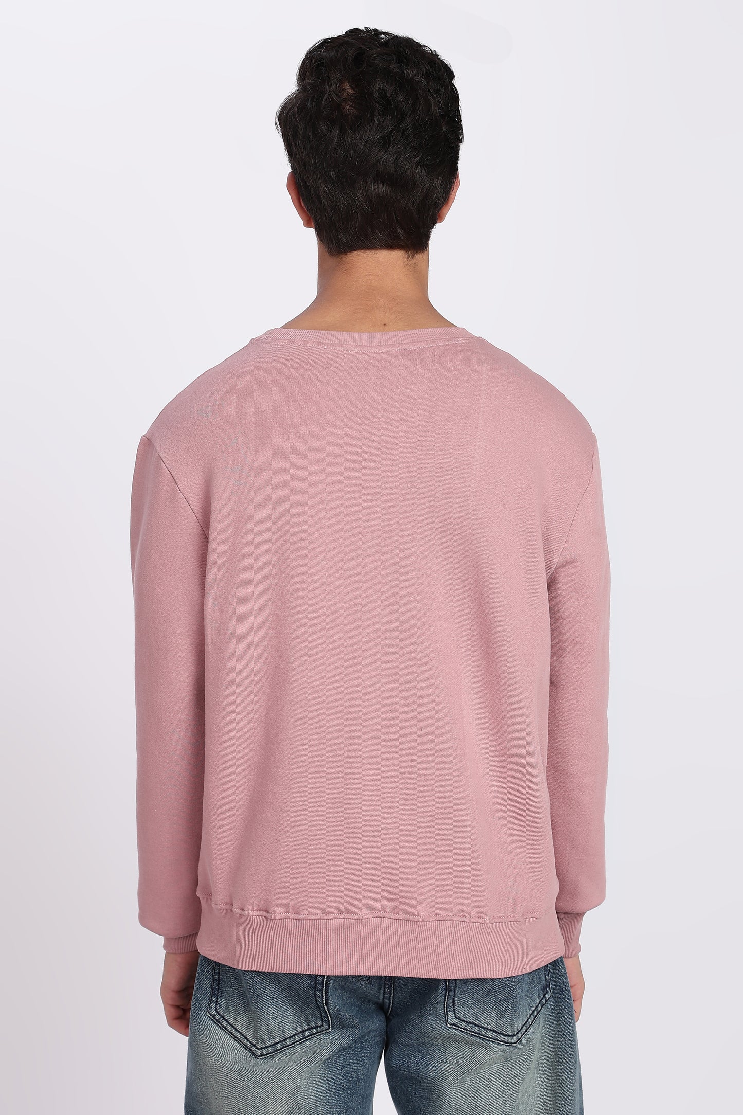 Dusty Pink Minimal Sweatshirt