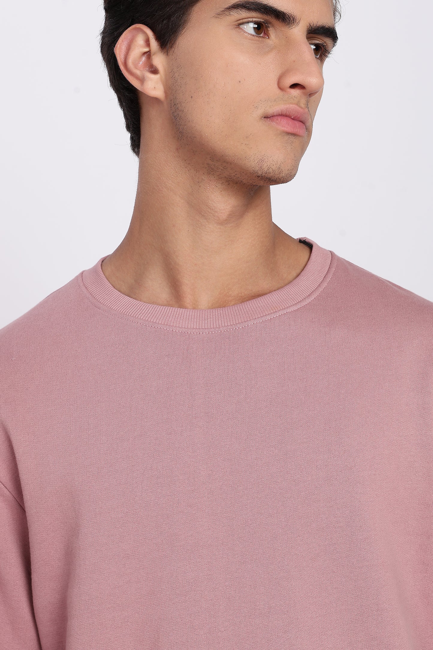 Dusty Pink Minimal Sweatshirt