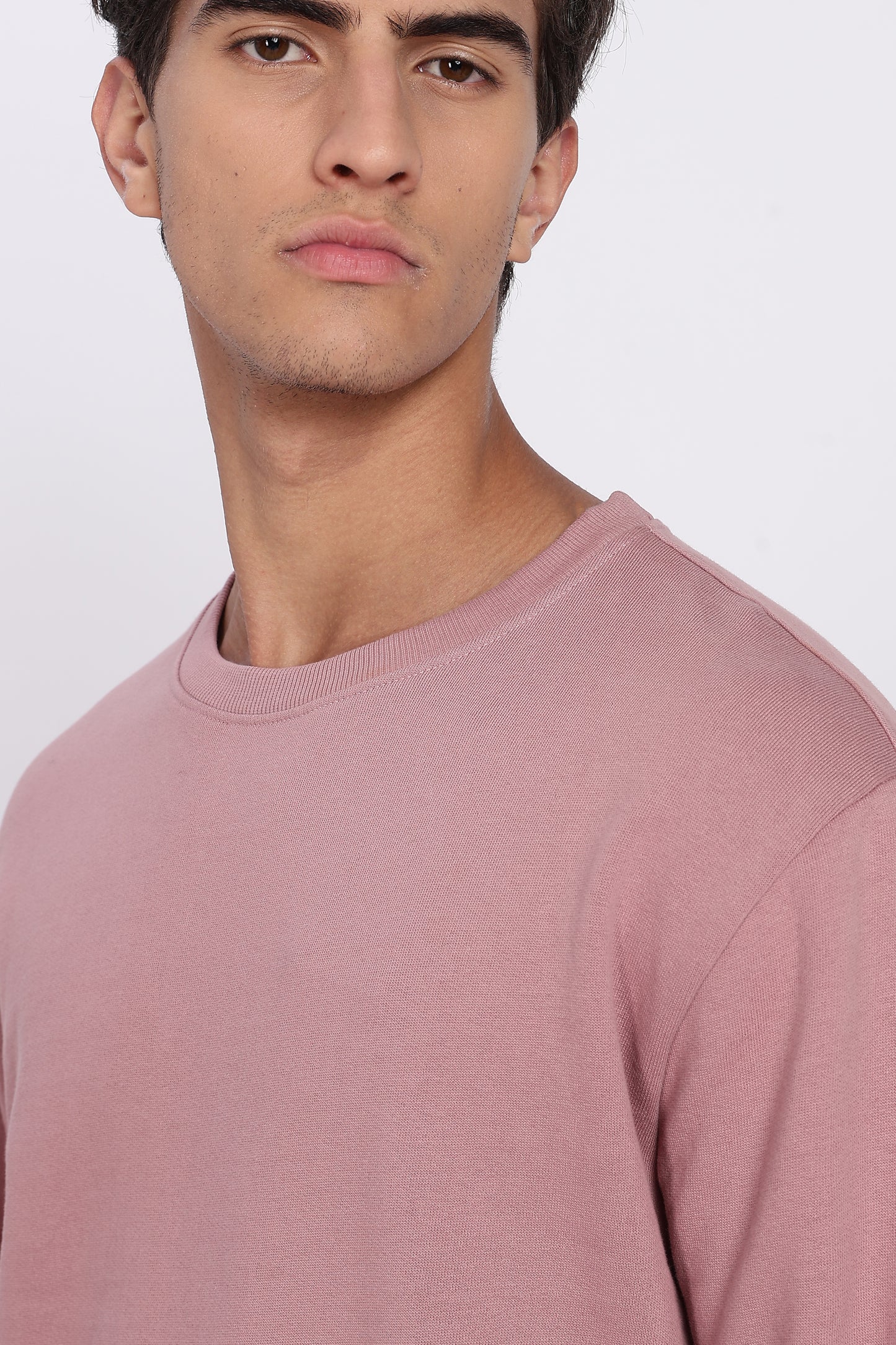 Dusty Pink Minimal Sweatshirt