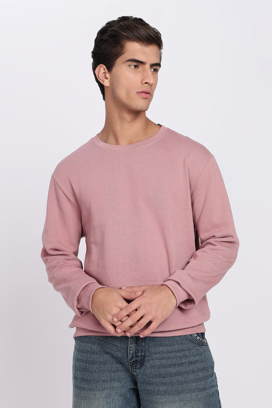 Dusty Pink Minimal Sweatshirt