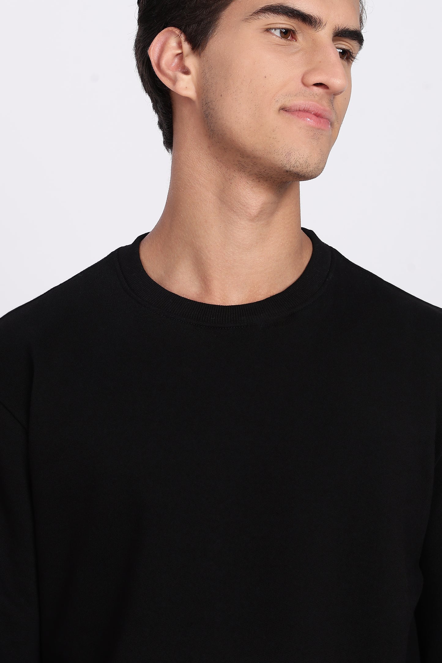 Black Minimal Sweatshirt