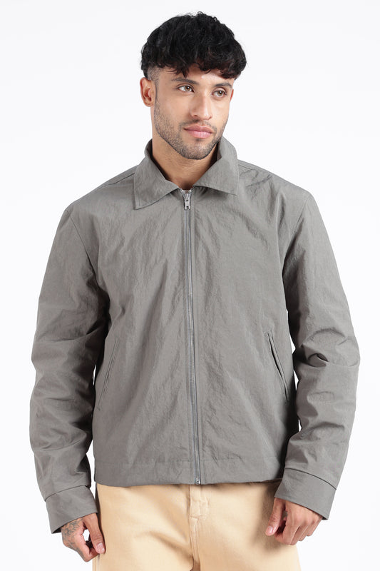 Premium Grey Wrinkle Designer Jacket