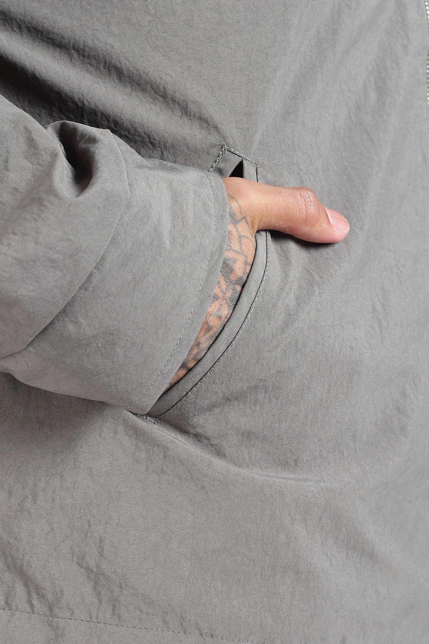 Premium Grey Wrinkle Designer Jacket