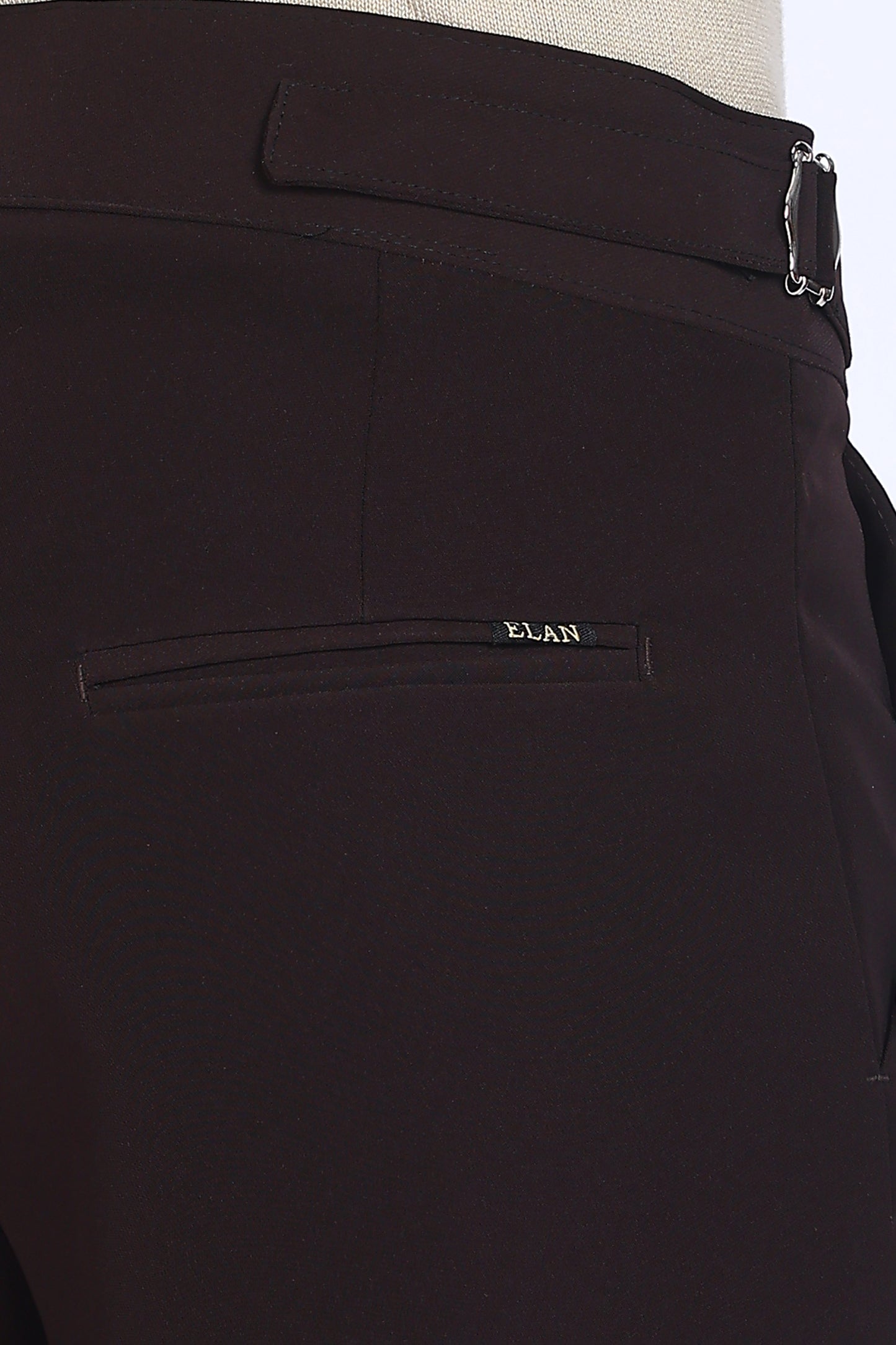 Regular Fit Deep Brown Formal Trouser
