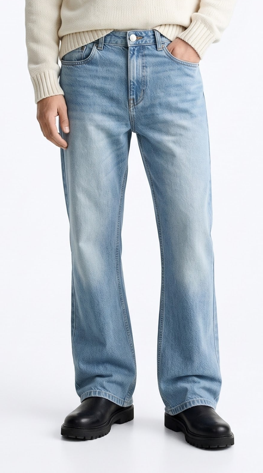 Light Blue Bootcut Jean