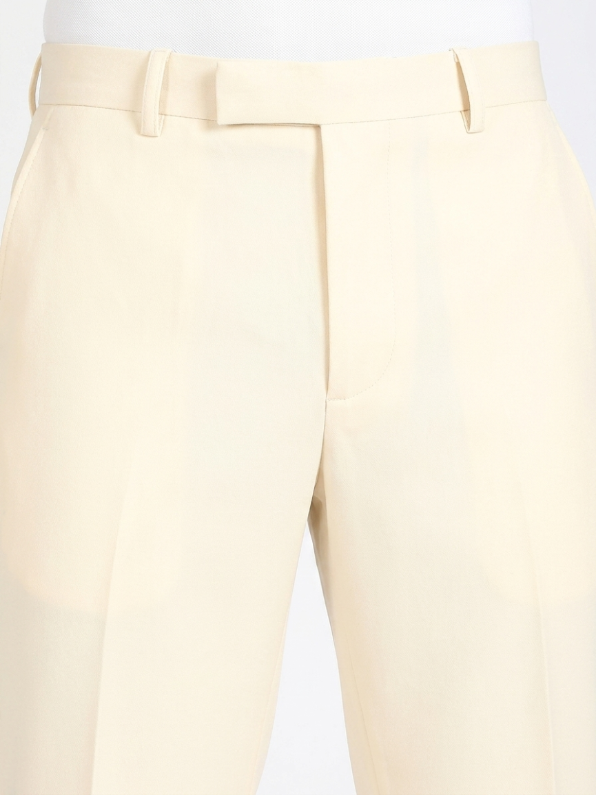Formal Barbie Fabric Cosmic Latte Beige Trouser