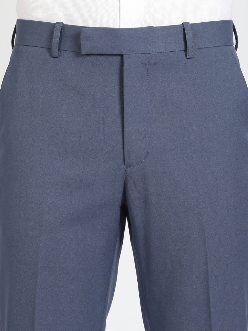 Formal Barbie Fabric Dark Slate Blue Trouser