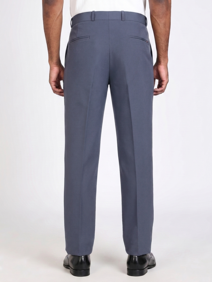 Formal Barbie Fabric Dark Slate Blue Trouser