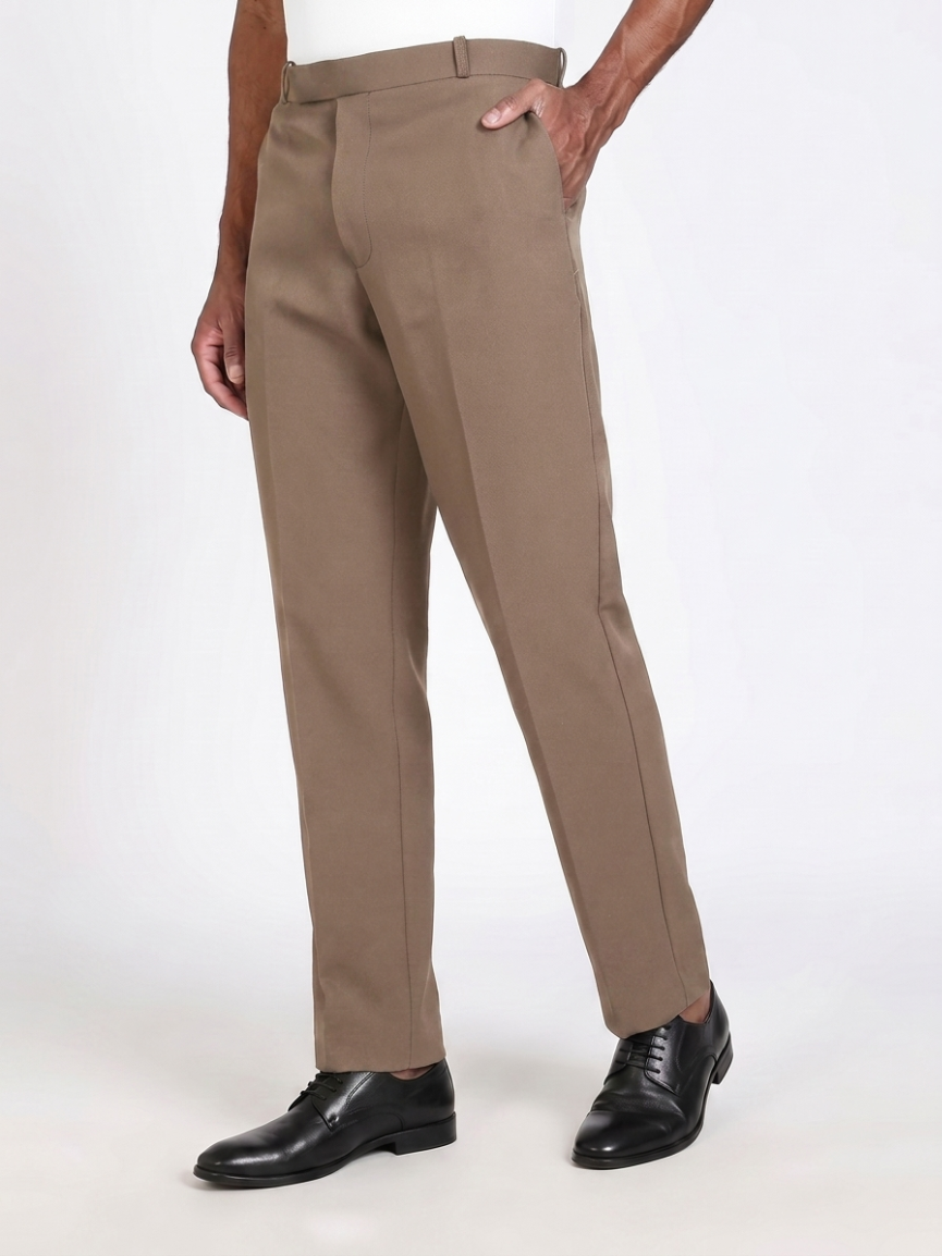 Formal Barbie Fabric Mushroom Brown Trouser