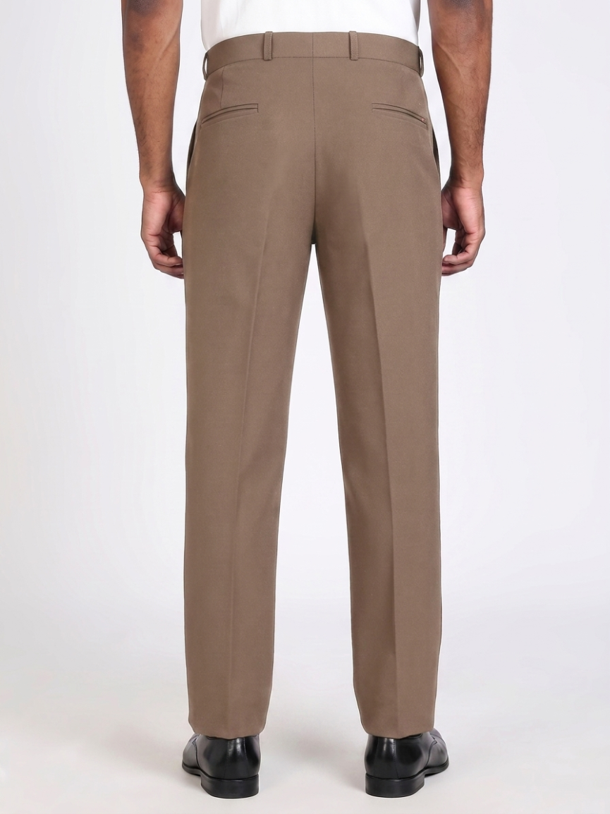 Formal Barbie Fabric Mushroom Brown Trouser