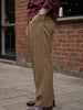 Mushroom Brown Korean Loose Fit Pants