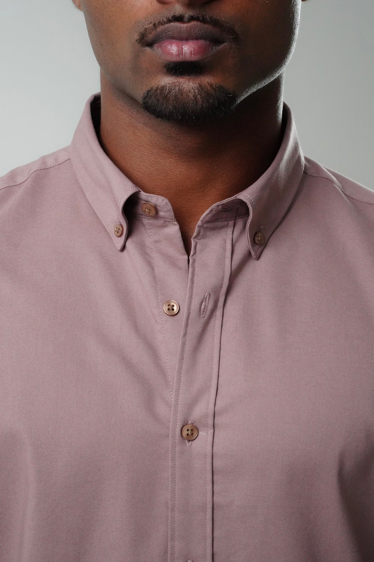 Ash Rose Poly Lycra Regular Fit Shirt