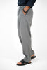 Linen Loose Fit Pant Dark Grey