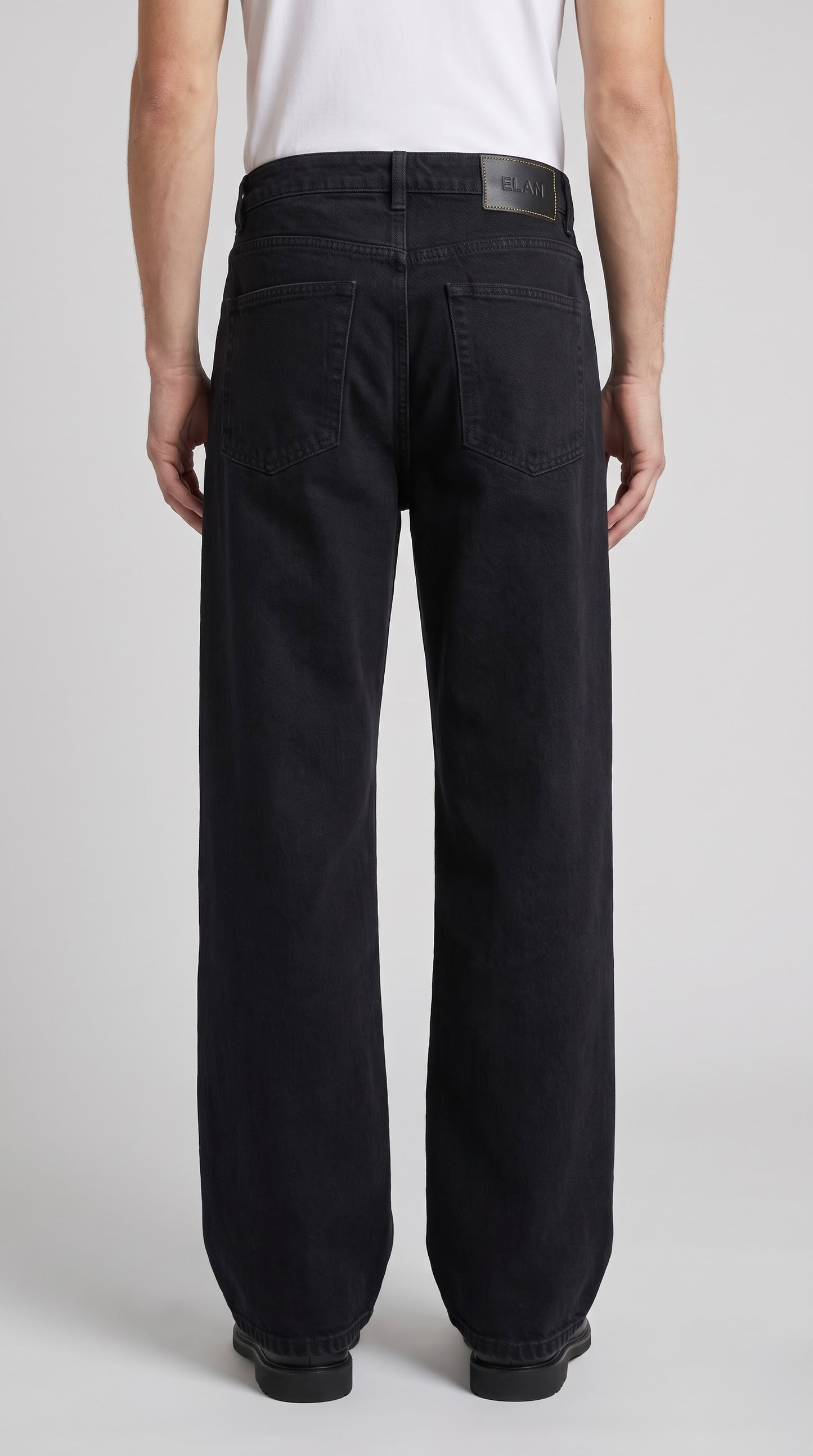Black Wide Leg Denim