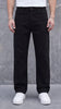 Black Straight Fit Denim
