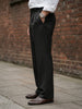 Black loose fit korean pants