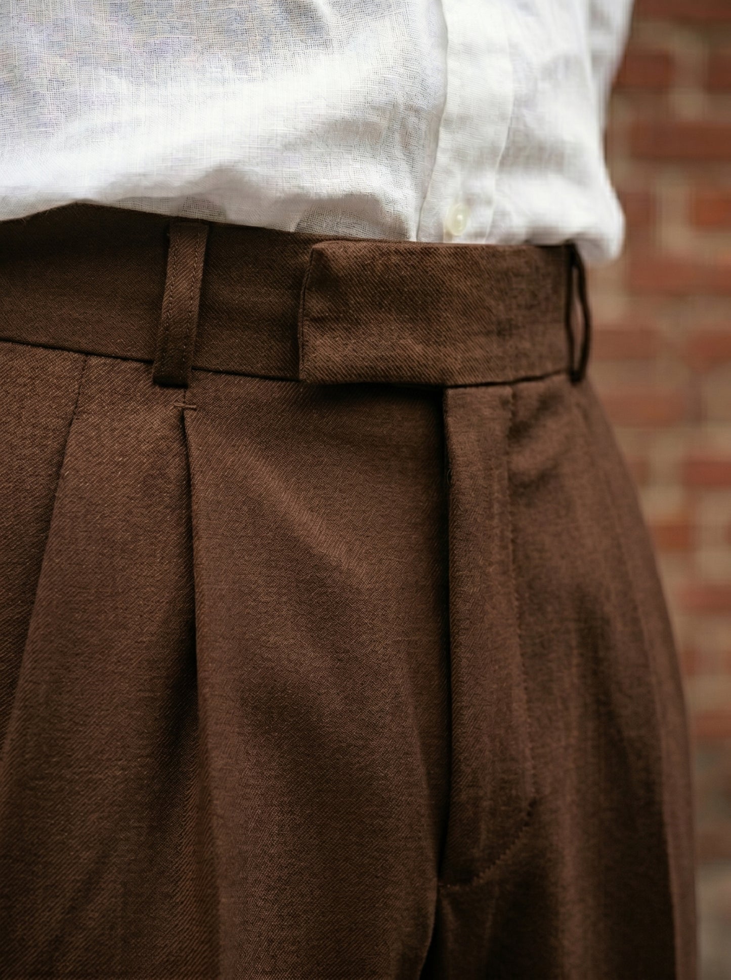 Caramel brown Korean pants