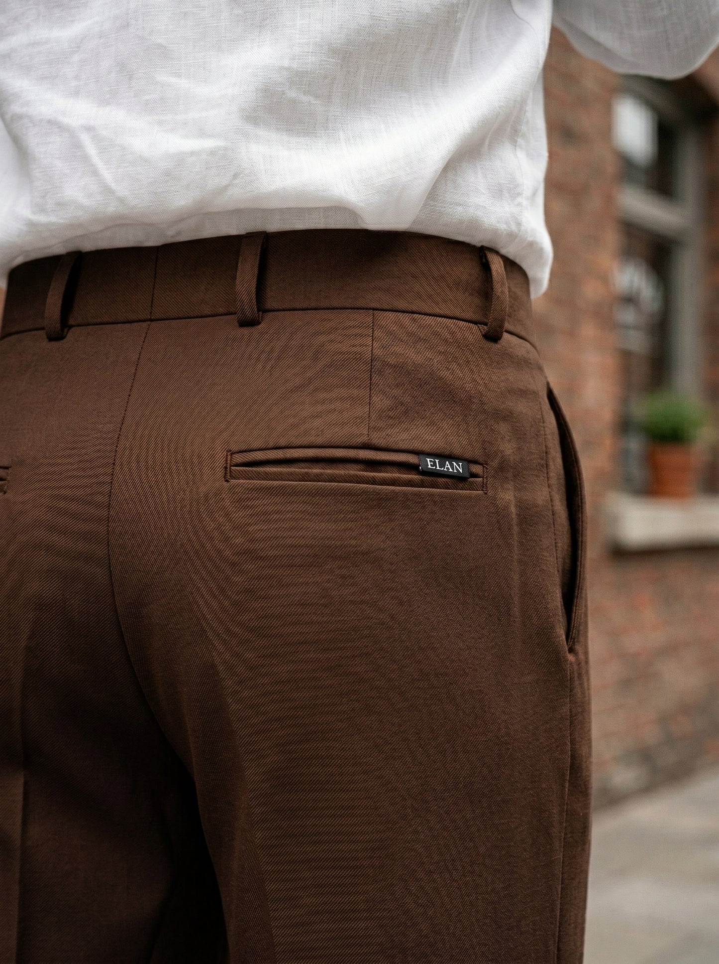 Caramel brown Korean pants