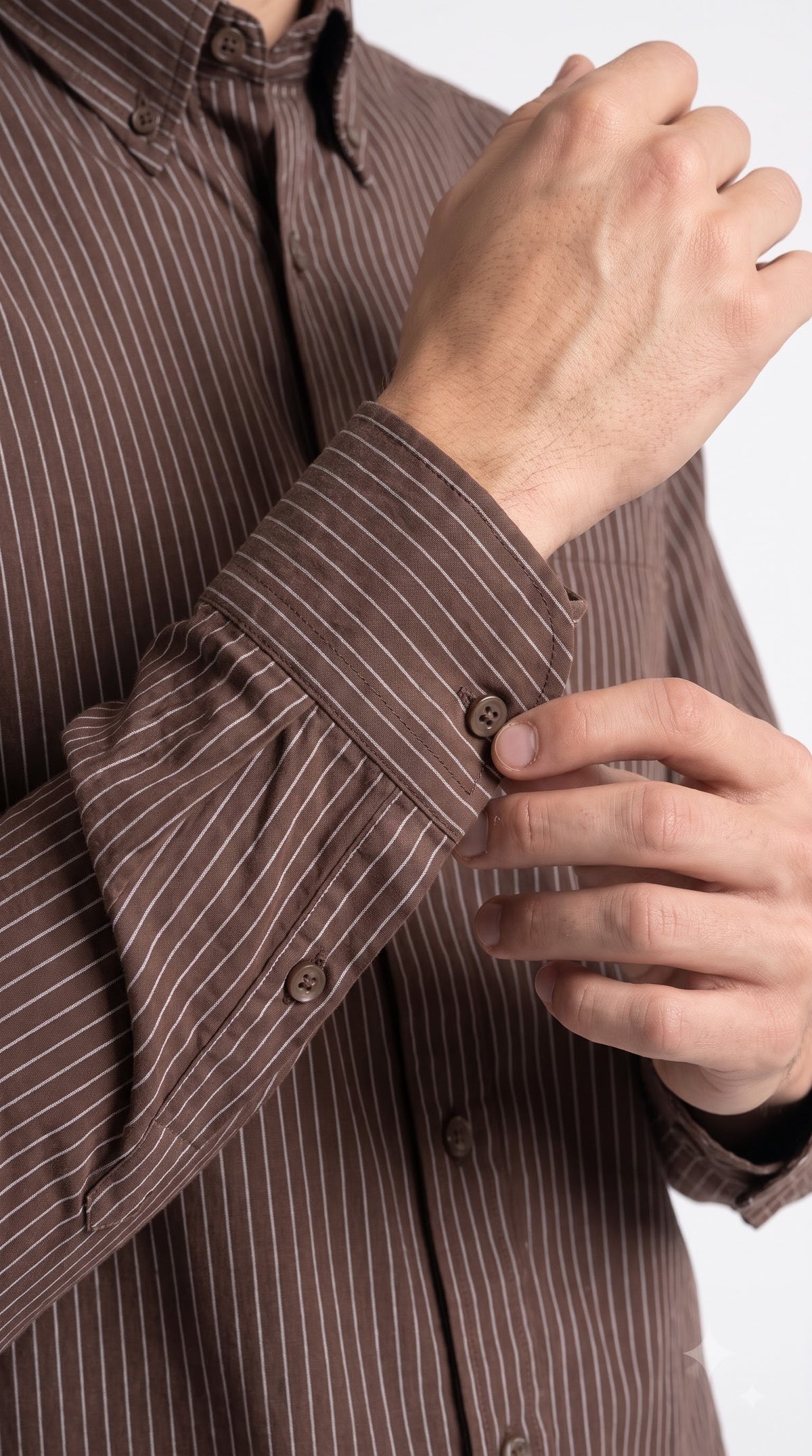 Lining Brown Shirt