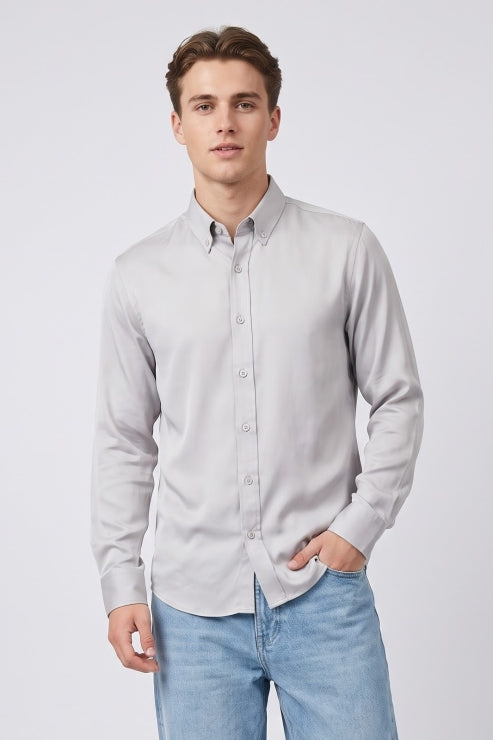 Plain Regular Fit Shirt