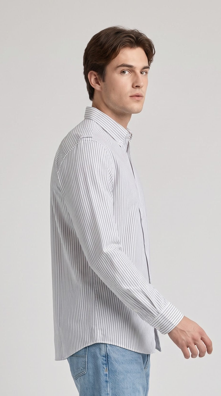 Lining White Shirt