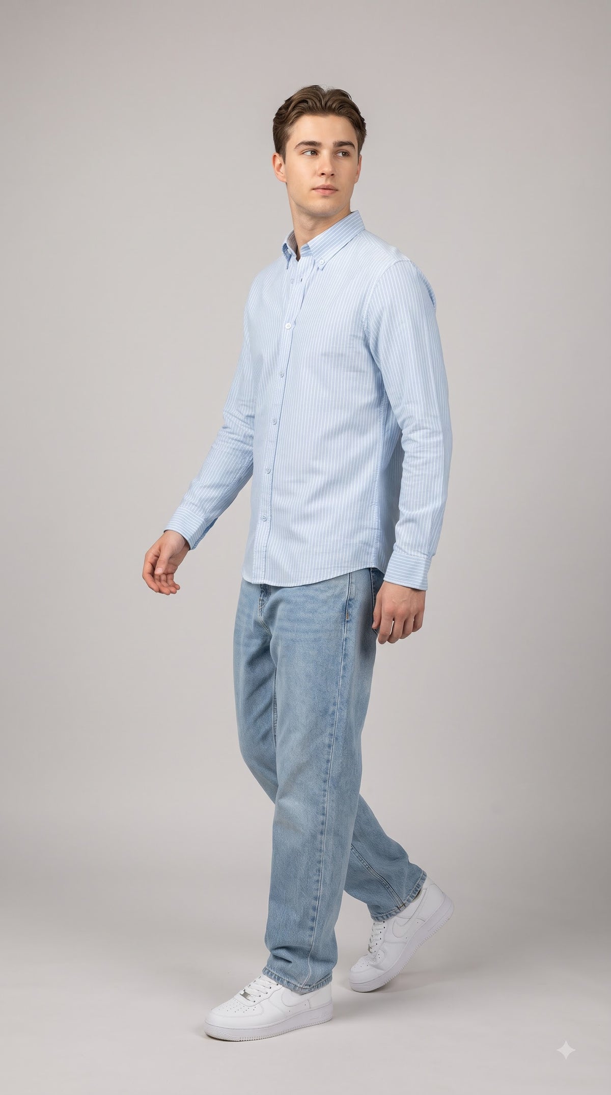 Lining Blue Shirt