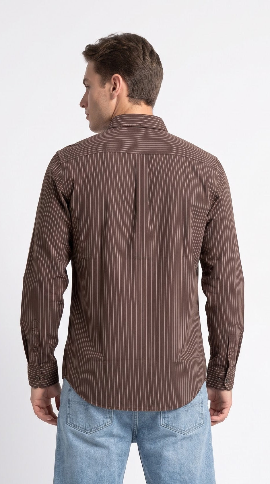 Lining Brown Shirt