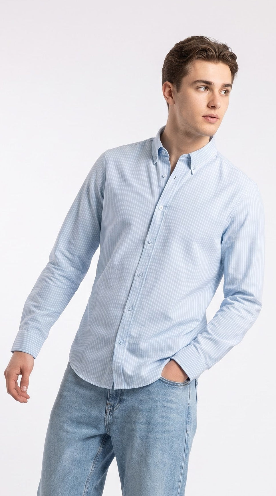 Lining Blue Shirt