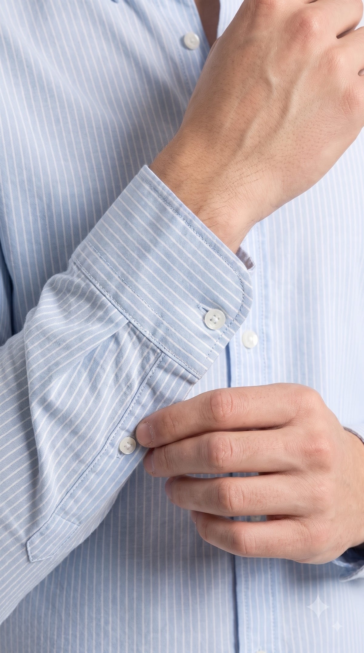 Lining Blue Shirt