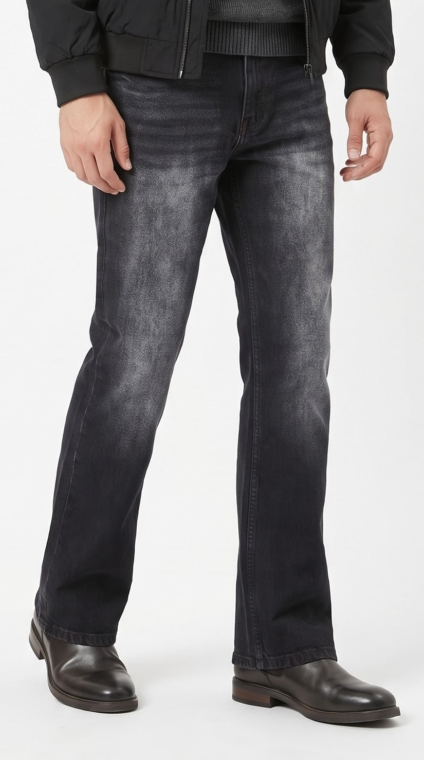 Black Bootcut Jean