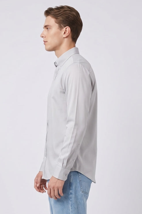 Plain Regular Fit Shirt