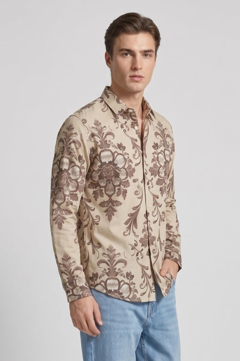 Printed designer Regular Fit Shirt