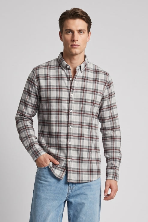 Classic Plaid Check Shirt