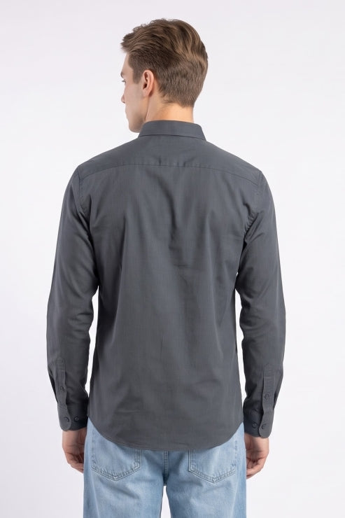 Midnight Melange Wrinkle Free Shirt
