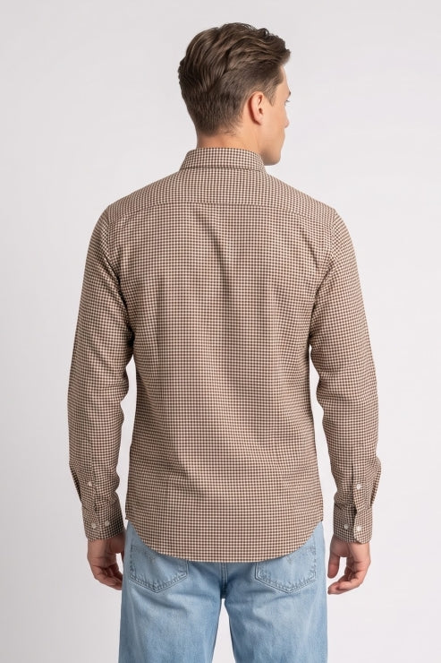 Micro Checks Regular Fit Shirt