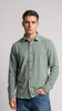 Solid Sage Green Corduroy Regular Fit Shirt
