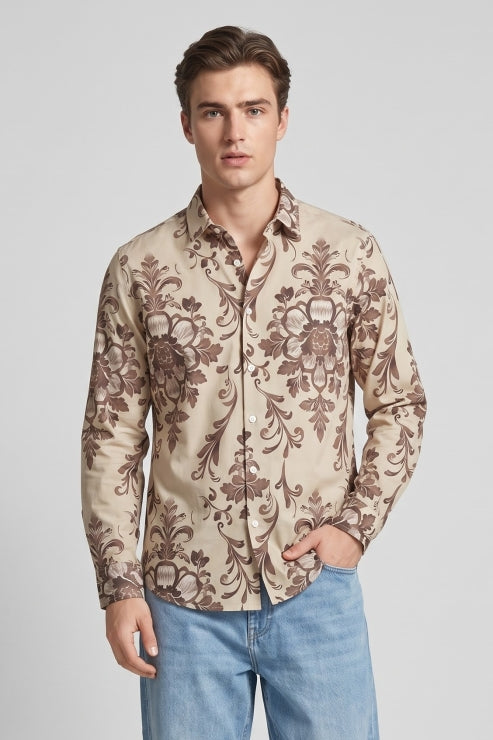 Printed designer Regular Fit Shirt